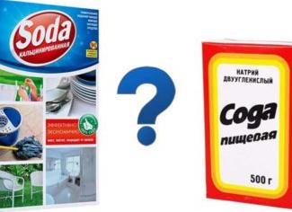 Стирка с кальцинированной содой