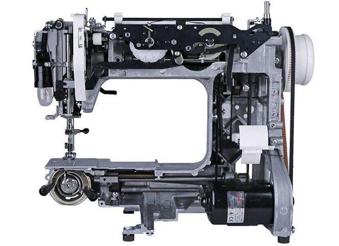 Из каких частей состоят промышленные швейные машины?