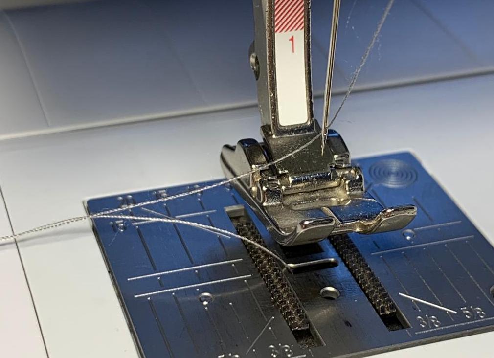 Зубчатая рейка швейной машины